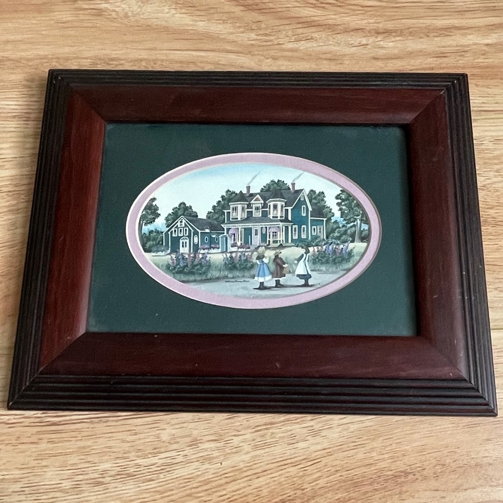 Rare Catherine Karnes Munn Framed Art